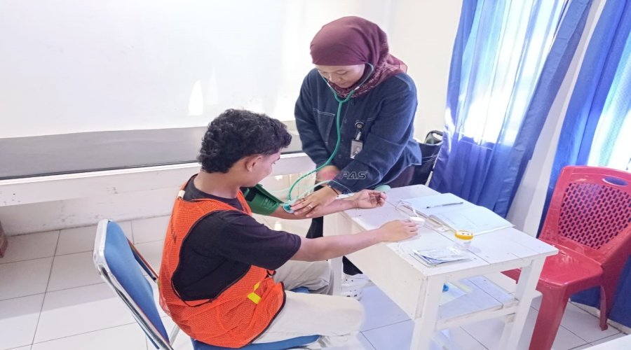 Pastikan Steril Narkoba, Lapas Wahai Perketat Pemeriksaan Urine Tahanan Baru