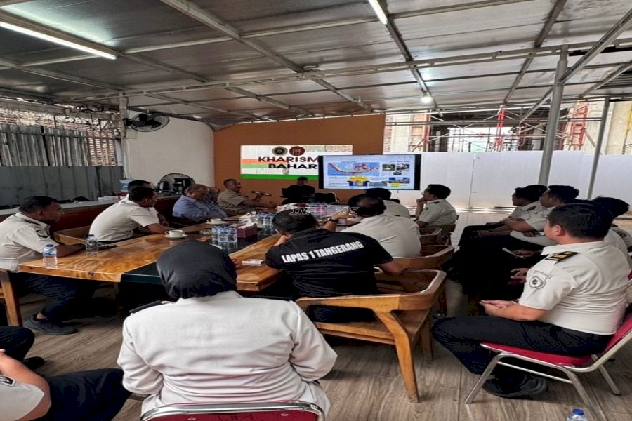 Jawara Beton Lapas Kelas I Tangerang Jalin Kerja Sama dengan PT Semen Merah Putih, Kembangkan Modul Rumah Tahan Gempa