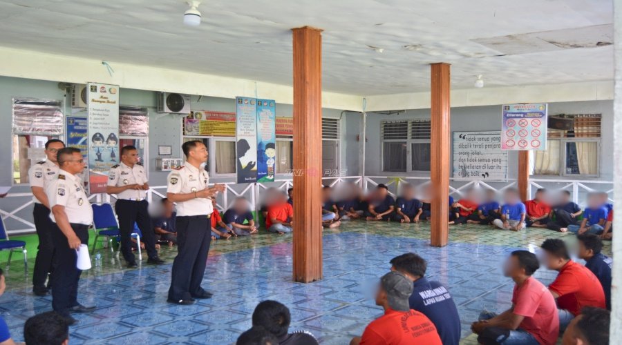 Dialog Persuasif dengan Warga Binaan Lapas Muara Tebo Ciptakan Suasana Aman dan Kondusif 