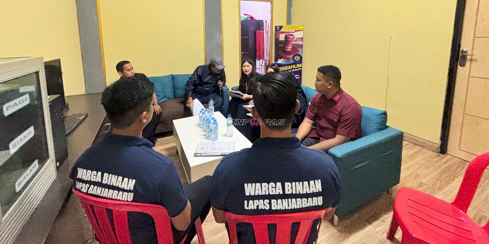 Lapas Banjarbaru Terima Pengawasan dan Pengamatan Putusan Pengadilan dari PN Banjarbaru