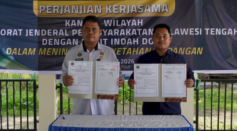 Produk Warga Binaan Masuk Pasar Usaha, Kanwil Ditjenpas Sulteng Gandeng Bukit Indah Doda Hotel & Resort