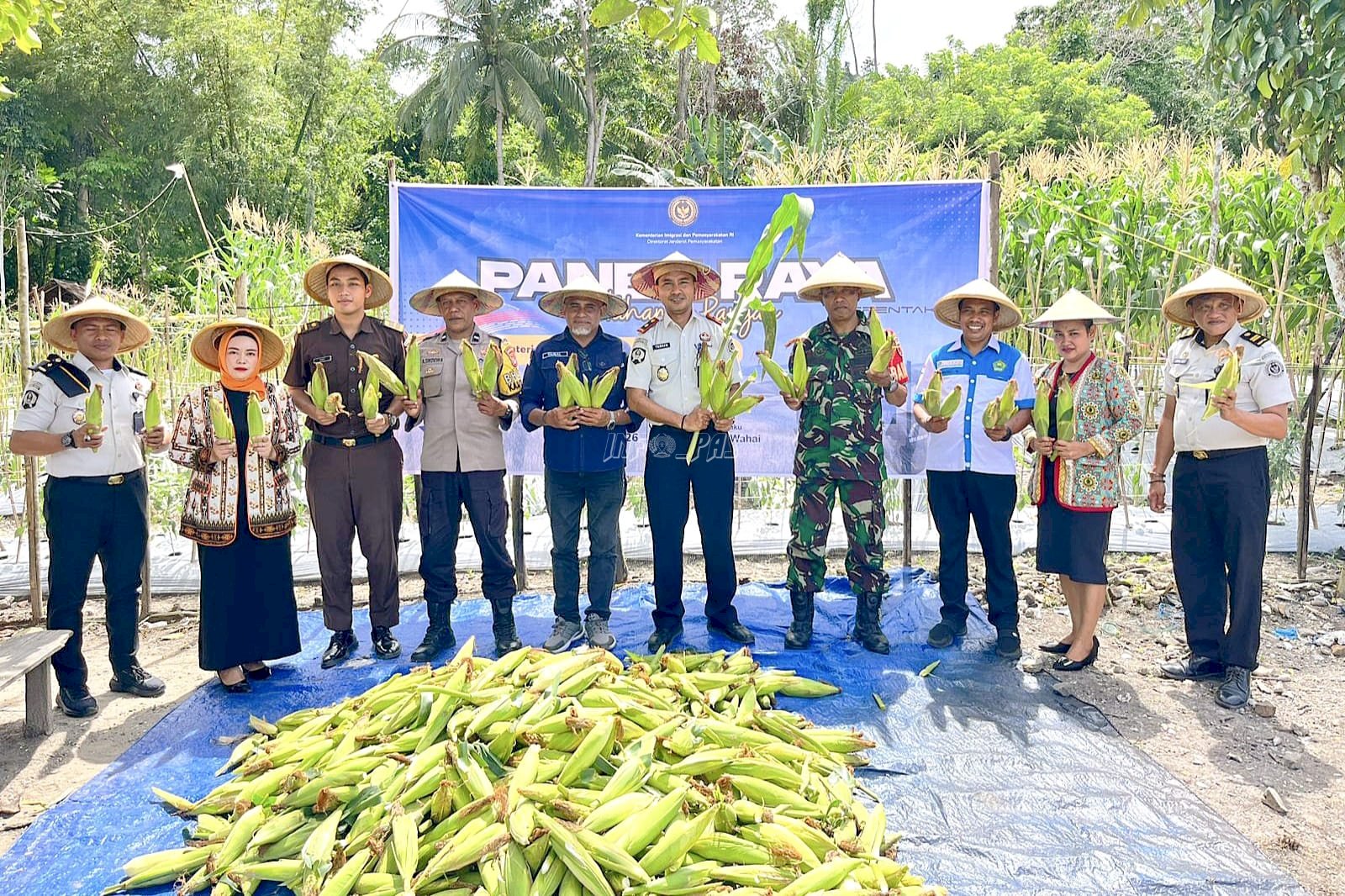 Solidaritas Lapas Wahai, 6,75 Kuintal Jagung Jagung Hasil Panen Disalurkan ke Korban Banjir Sumatra