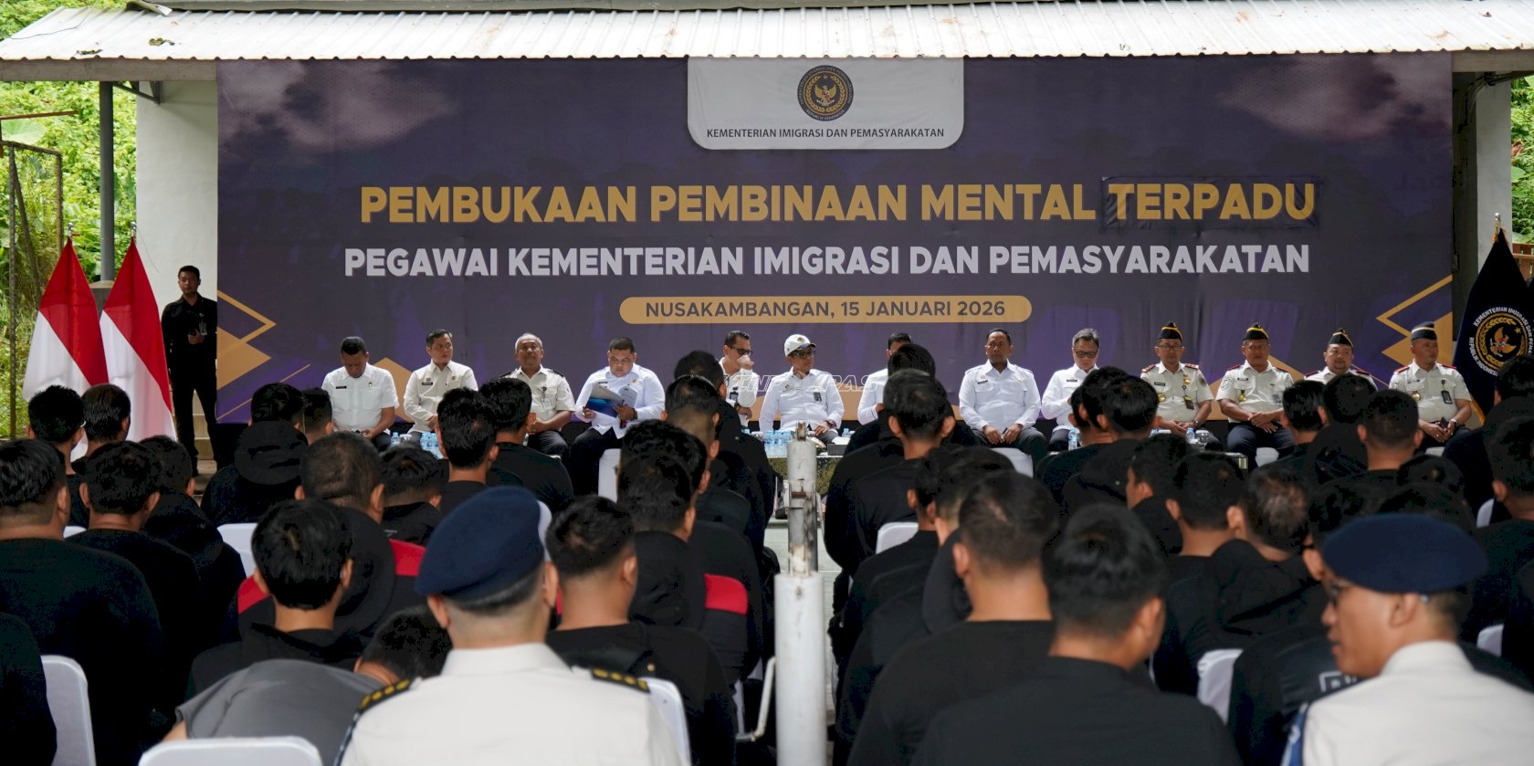 Perkuat Karakter dan Integritas Petugas, Kemenimipas Kembali Gelar Pembinaan Mental Terpadu