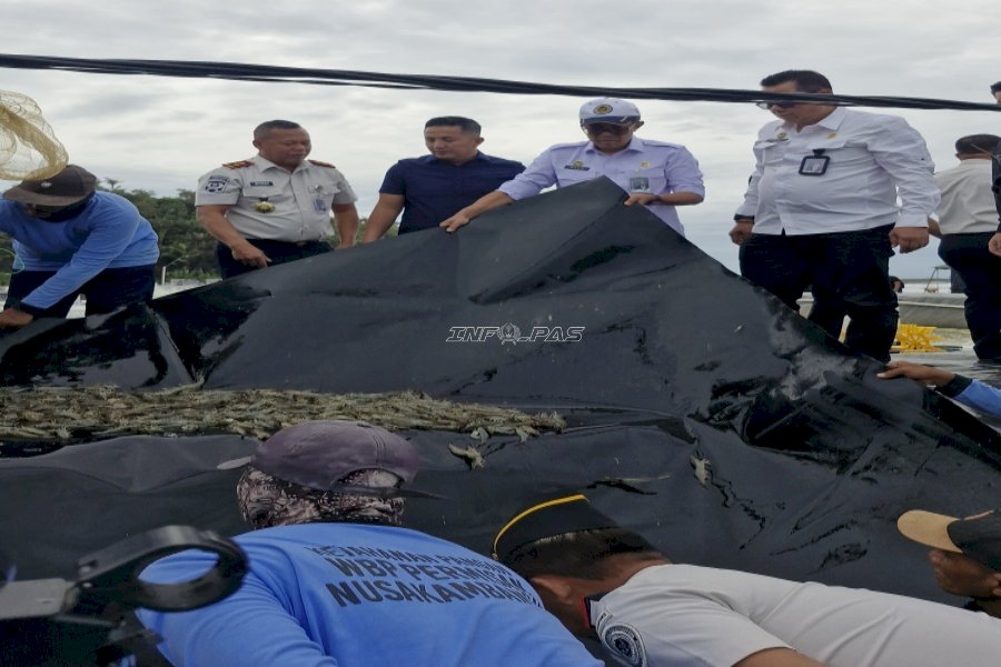 Kanwil Ditjenpas Jateng Dukung Panen Raya Ketahanan Pangan dan Pembinaan Mental Terpadu