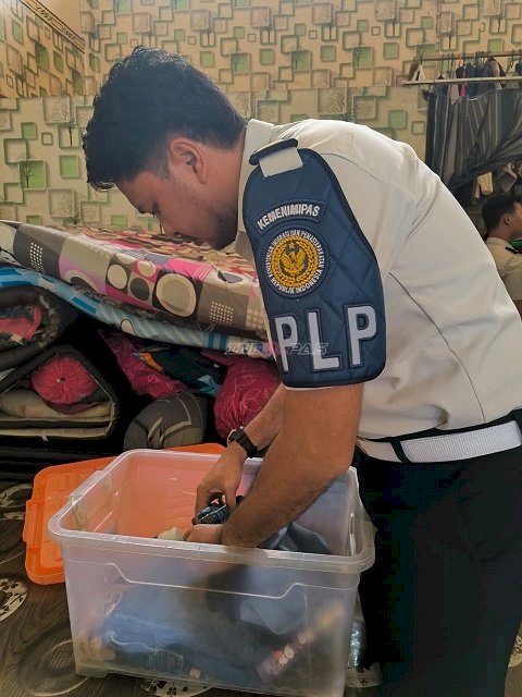 Satops Patnal Lapas Sarolangun Razia Blok Hunian Warga Binaan, Dukung 15 Program Aksi Kemenimipas