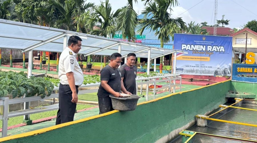Lapas Jambi Pastikan Keberlangsungan dan Optimalisasi Program Pembinaan Produktif