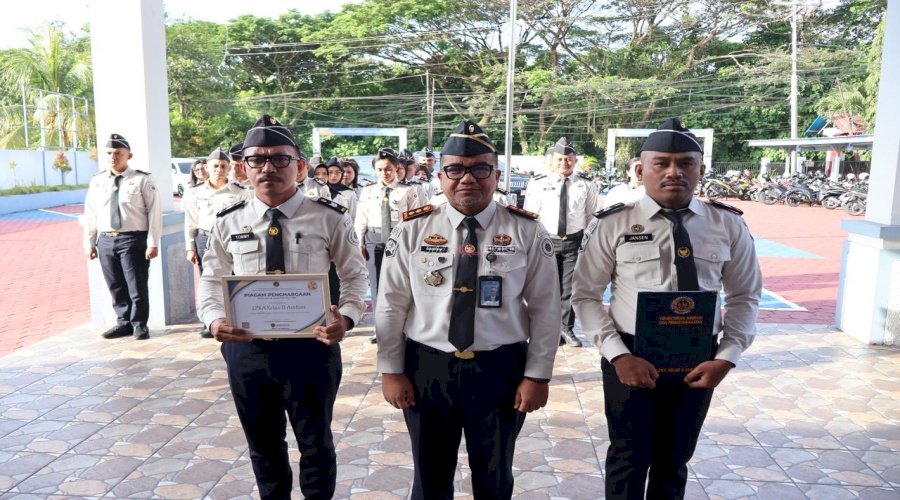 LPKA Ambon Apresiasi Dedikasi Pegawai Teladan dan Humas Berprestasi