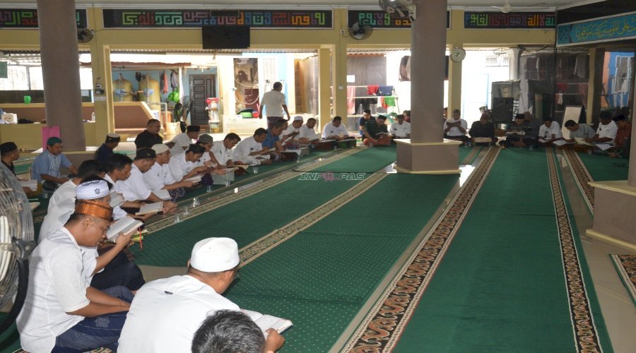 Warga Binaan Lapas Narkotika Muara Sabak Khatamkan Al-Qur’an