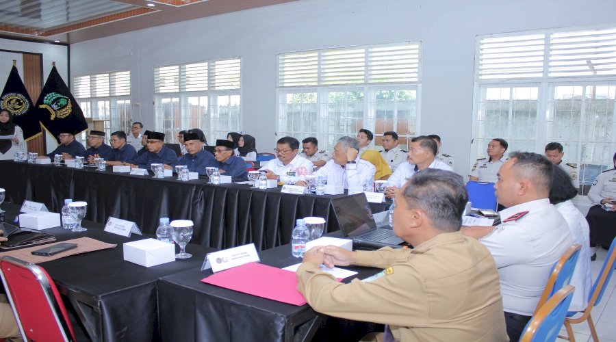 Kanwil Ditjenpas Jambi Gelar FGD Penyusunan Pedoman Pelaksanaan Pidana Kerja Sosial bersama APH