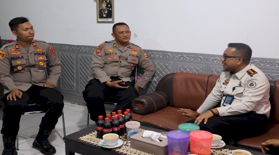 LPKA Ambon Perkuat Sinergi Keamanan dengan Polsek Baguala