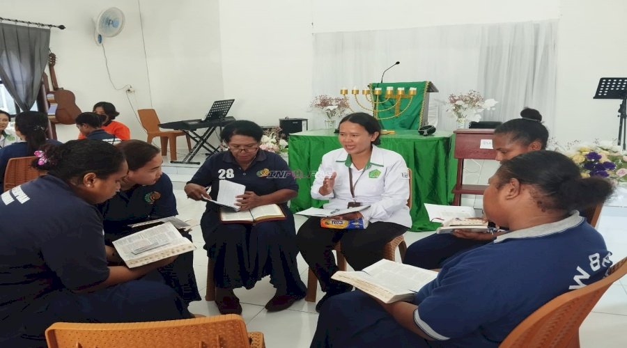 Warga Binaan Kristen LPP Manokwari Jalani Pembinaan Rohani bersama Kemenag Kab. Manokwari