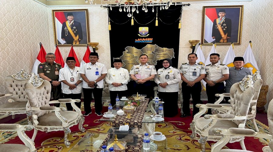 Kalapas Jambi Audiensi ke Rumah Dinas Gubernur, Perkuat Sinergi Pemasyarakatan