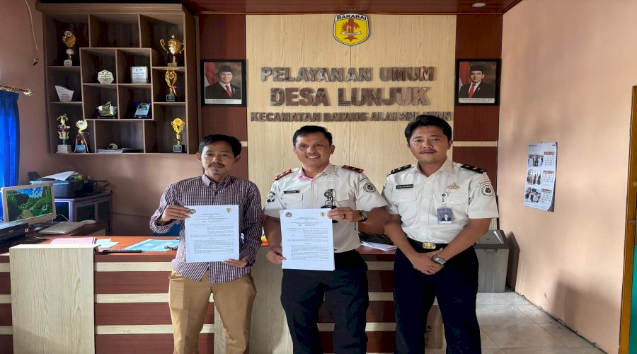  Dukung Pemberlakuan KUHP Baru Berlaku, Bapas Amuntai Gandeng Desa Lunjuk