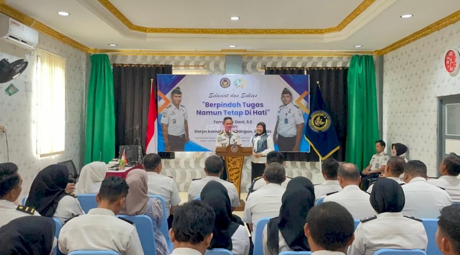 Pelepasan Petugas Alih Tugas, Lapas Narkotika Karang Intan Sampaikan Apresiasi dan Doa