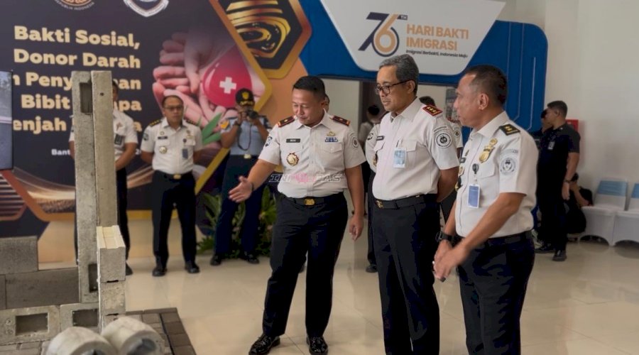 Pemberdayaan Berbasis Karya, Jawara Beton Lapas Kelas I Tangerang Tampil di Rangkaian Peringatan HBI Ke-76