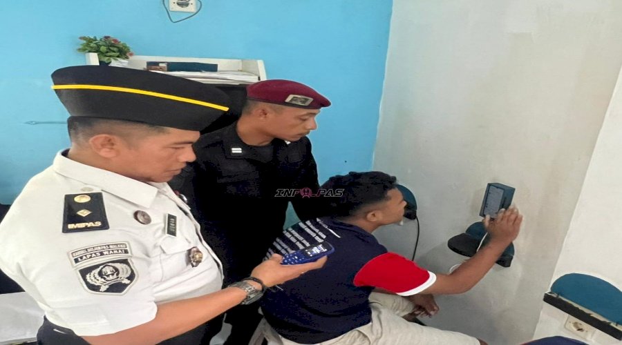 Cegah Penyelundupan Komunikasi Ilegal, Petugas Lapas Wahai Sidak Wartelsuspas