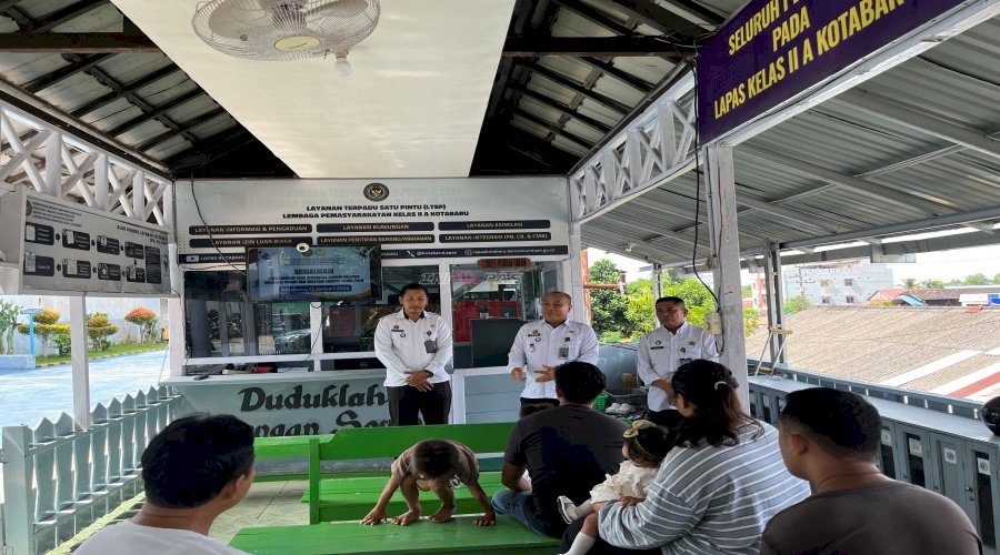 Menuju WBBM, Lapas Kotabaru Gencarkan Sosialisasi Pembangunan Zona Integritas
