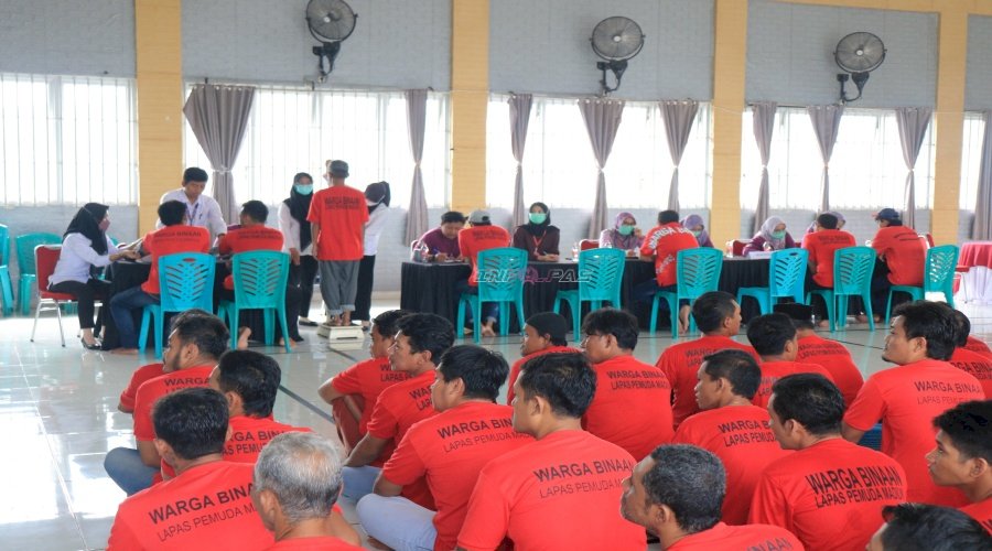 Hari Kedua Mobile VCT dan Pemeriksaan Kesehatan, Lapas Pemuda Madiun Tingkatkan Derajat Kesehatan Warga Binaan 