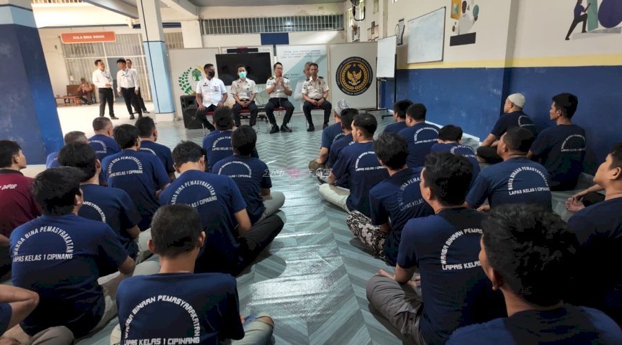 Perkuat Reintegrasi Sosial, Lapas Kelas I Cipinang Optimalkan Pembinaan Kepribadian Warga Binaan