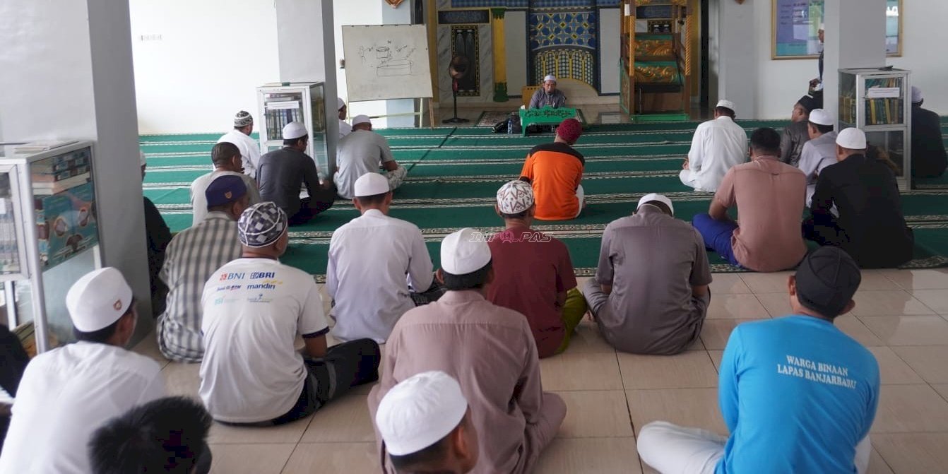 Perkuat Iman Warga Binaan, Lapas Banjarbaru Gelar Ceramah Agama bersama Kemenag Banjarbaru