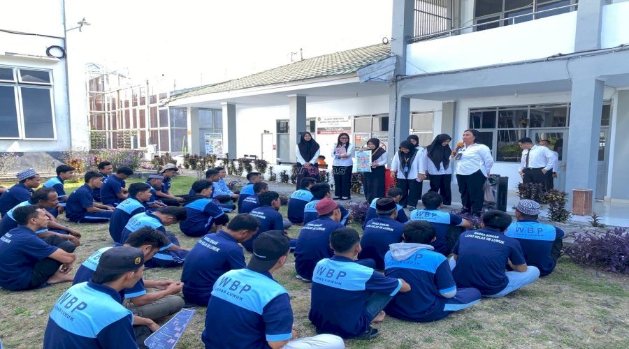 Lapas Luwuk Gelar Penyuluhan Penyakit Scabies dan Edukasi PHBS bagi Warga Binaan