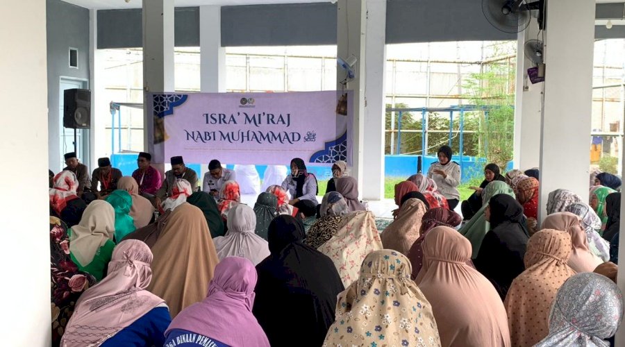 Peringatan Isra Mikraj, Lapas Perempuan Palu Perkuat Pembinaan Kepribadian Warga Binaan