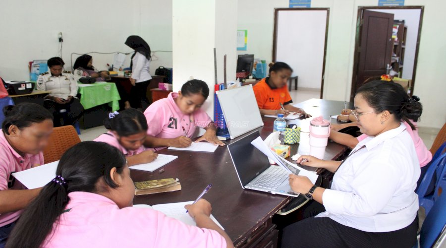 Lapas Perempuan Manokwari Fasilitasi Pembelajaran Pendidikan Kesetaraan bagi Warga Binaan