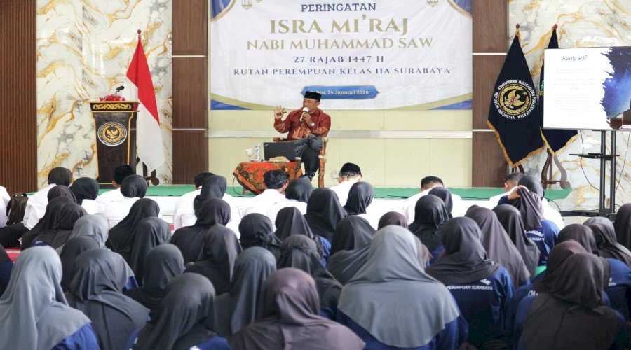 Peringati Isra Mikraj 1447 H, Rutan Perempuan Surabaya Hadirkan Tausiah Penuh Hikmah