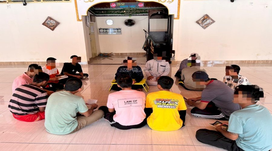 Lapas Tolitoli Kembali Laksanakan Pembinaan Pemberantasan Buta Huruf Hijaiyah