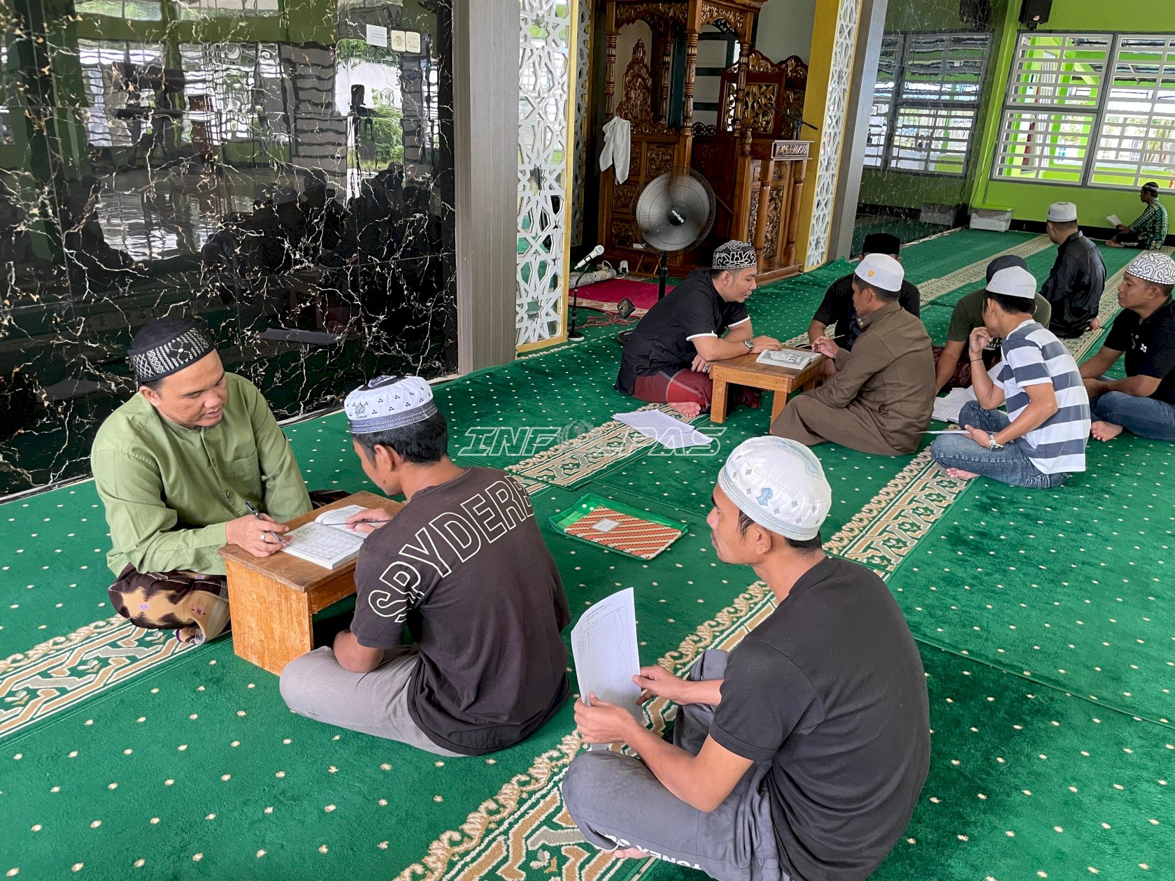 BTQ di Lapas Narkotika Karang Intan, Ikhtiar Warga Binaan Perbaiki Diri dari Balik Jeruji