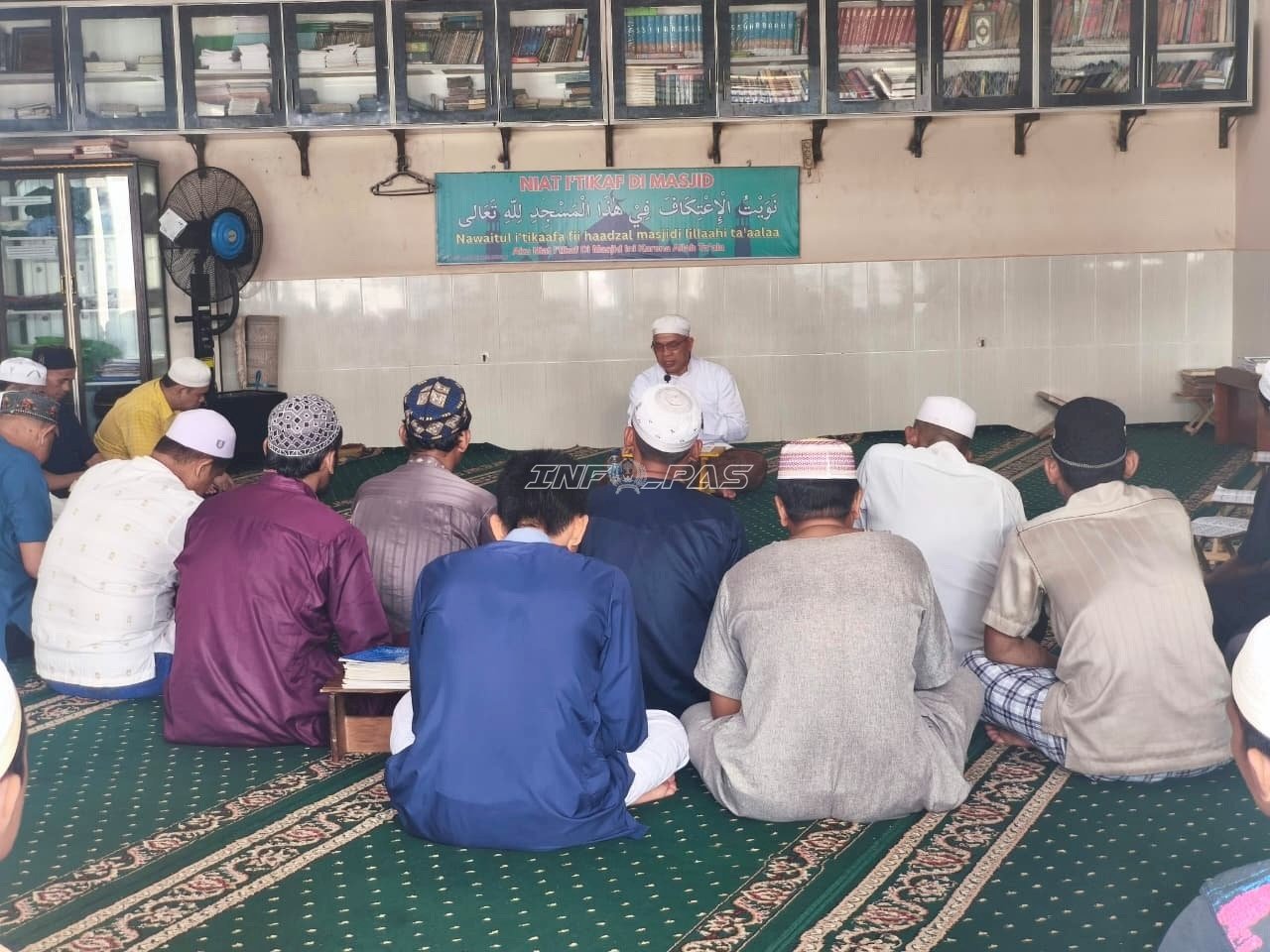 Perkuat Akidah dan Akhlak Warga Binaan, Ponpes At Taubah Lapas Amuntai Gelar Pengajian Rutin