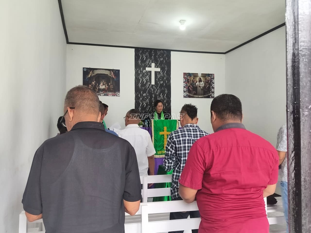 Tumbuhkan Iman di Balik Jeruji, Warga Binaan Kristen Lapas Wahai Ikuti Ibadah Minggu