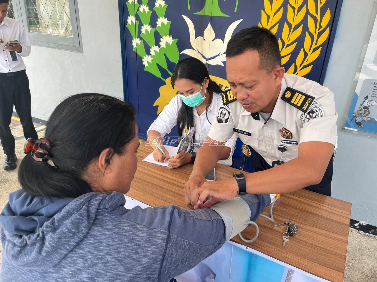 Bakti Sosial Kesehatan Gratis, Lapas Tual Hadir untuk Masyarakat Sekitar