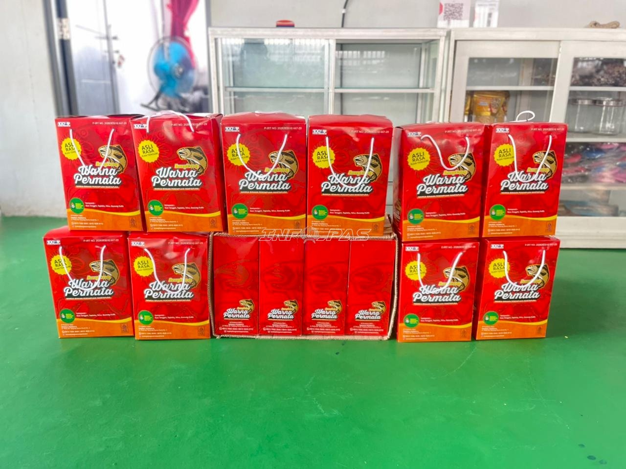 Produk UMKM Amplang Warnapermata Lapas Perempuan Martapura Tembus Pasar Tarakan