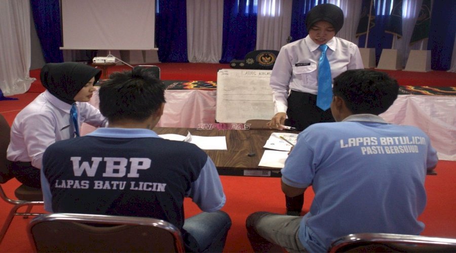 Dorong Warga Binaan Bebas Buta Aksara, Lapas Batulicin Hadirkan Program Berbagi Ilmu
