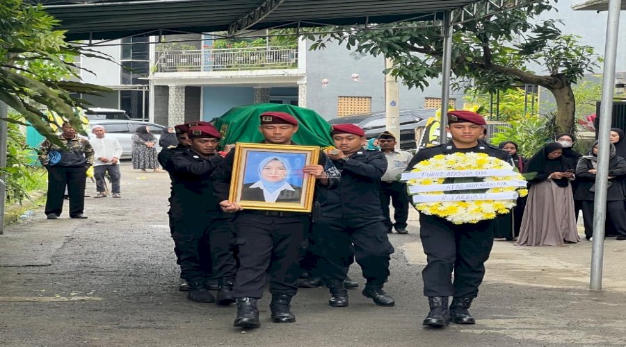 Kalapas Kelas I Cipinang Pimpin Penghormatan Terakhir bagi Kabid Bimkemas Kanwil Ditjenpas DK Jakarta