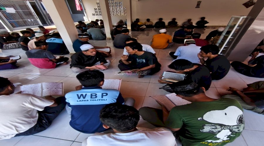 Warga Binaan Lapas Tolitoli Perdalam Ilmu Tajwid