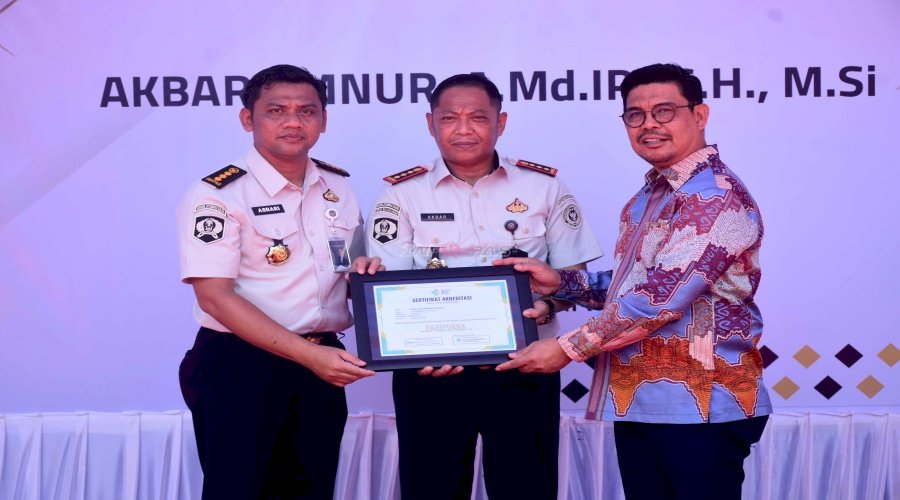 Klinik Lapas Bulukumba Resmi Raih Sertifikat Akreditasi Paripurna