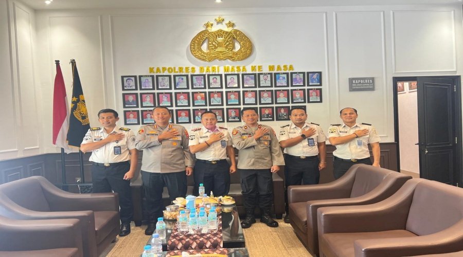 Lapas Pemuda Madiun Pererat Sinergi dan Silaturahmi dengan Polres Madiun Kota
