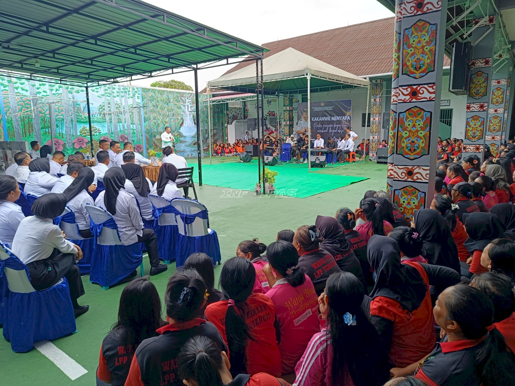 Mengayomi Lebih Dekat, Kakanwil Ditjenpas Kaltim Sapa Warga Binaan di Lapas Perempuan Tenggarong