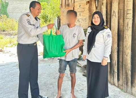 Tunjukkan Kepedulian lewat Bakti Sosial, LPKA Palu Hadir di Tengah Warga Bulili