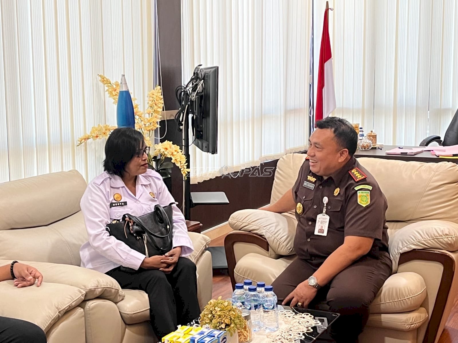 Sinergi Lintas APH, Kalapas Perempuan Ambon Silaturahmi ke Kejaksaan dan Pengadilan