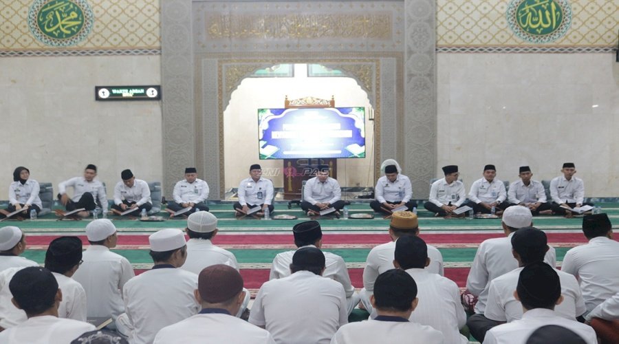 Ramadan Kian Dekat, Lapas Cibinong Gelar Pengajian dan Doa Bersama 
