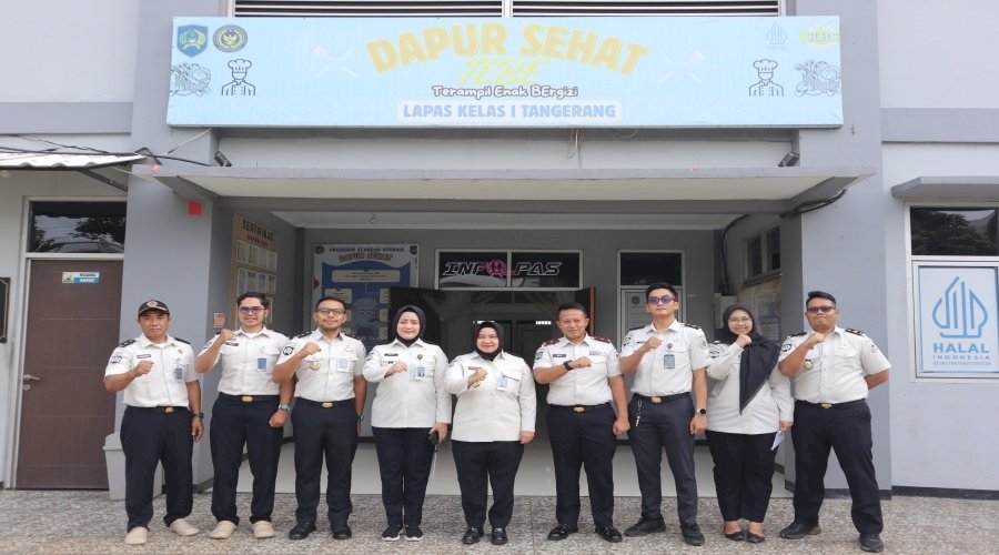 Lapas Kelas I Tangerang Disiapkan Jadi Pusat Produksi Program MBG