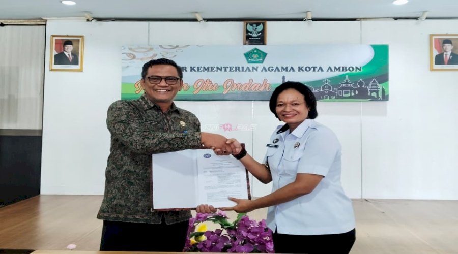 Sinergi Lintas Sektor, Bapas Ambon dan Kemenag Kota Ambon Perkuat Pembimbingan Klien