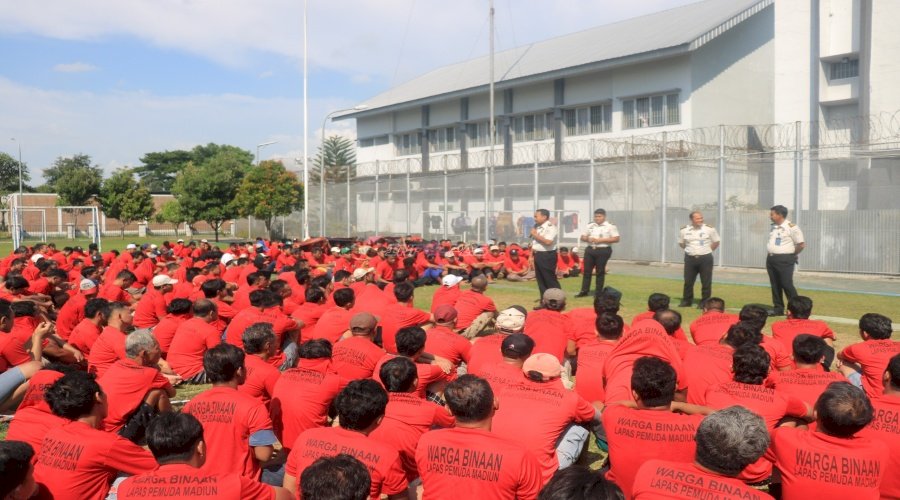 Lapas Pemuda Madiun Perkuat Komunikasi dan Serap Aspirasi Warga Binaan lewat “Sapa Warga Sapu Masalah”