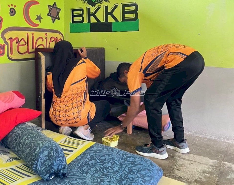 Perketat Pengawasan, Lapas Ambon Razia Blok Hunian Pidana Khusus Narkotika