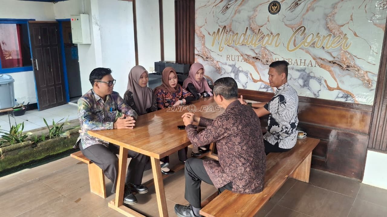 Sharing dan Evaluasi, Karutan Marabahan Dorong Peserta Magang Tampilkan Kinerja Terbaik