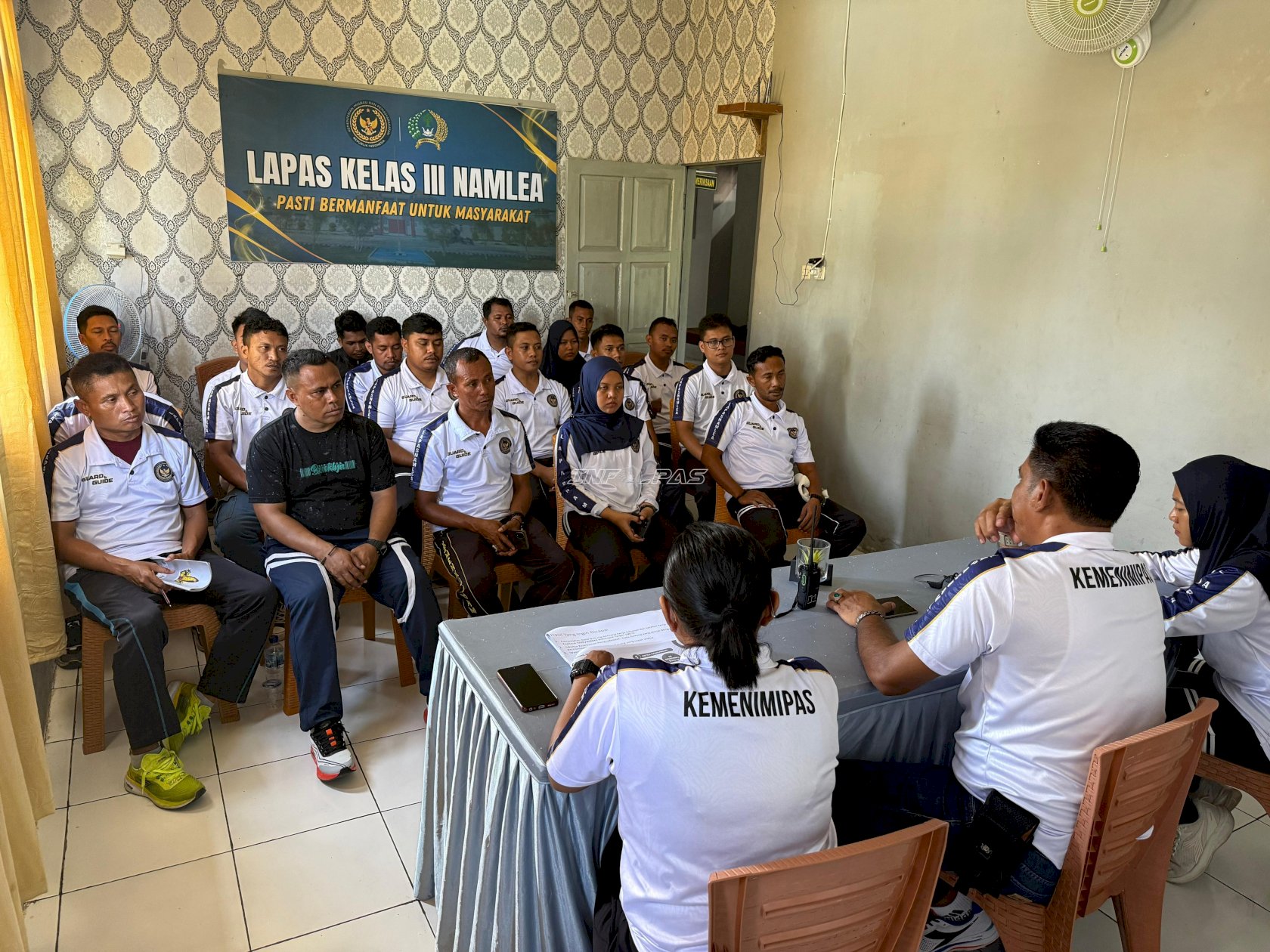 Targetkan Capaian Gemilang, Lapas Namlea Bentuk Tim Zona Integritas