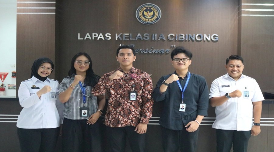 Lapas Cibinong Kedatangan Yayasan Second Change Foundation, Tinjau Program Pembinaan Warga Binaan